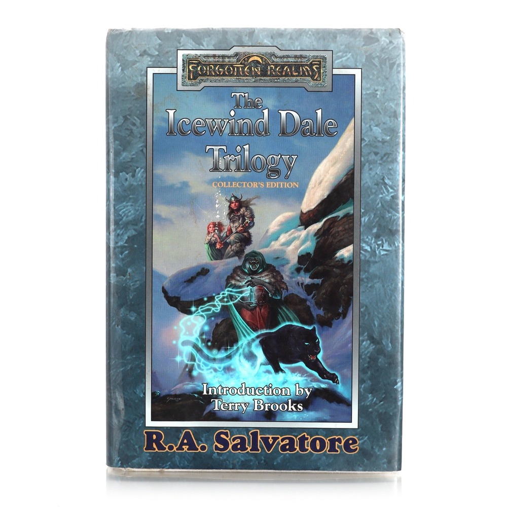 Forgotten Realms Book Adult Icewind Dale Trilogy Collector Salvatore D&D